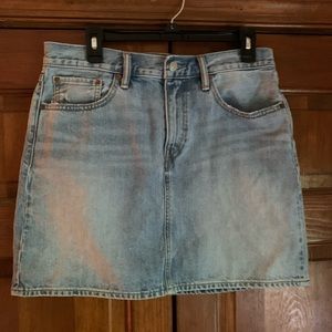 Levi denim skirt